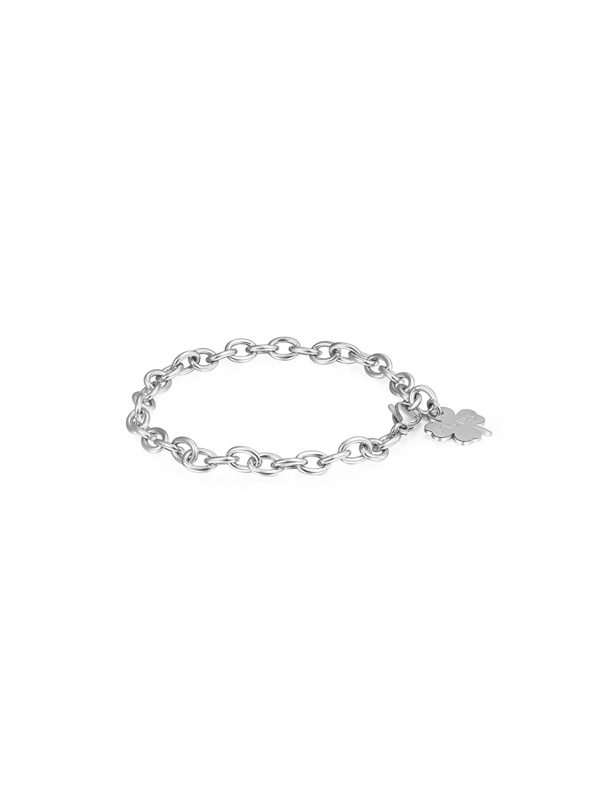 S'Agapõ Bracciale con ciondolo in acciaio Happy SHAC56 donna
