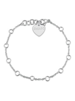 Bracciale S'Agapõ Lettere SLTB1 in acciaio decente da donna
