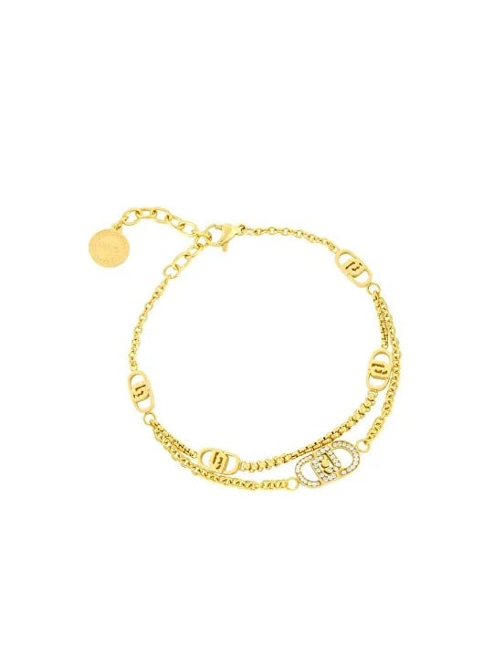 Liu Jo Bracciale doppio placcato oro con cristalli LJ2908 donna