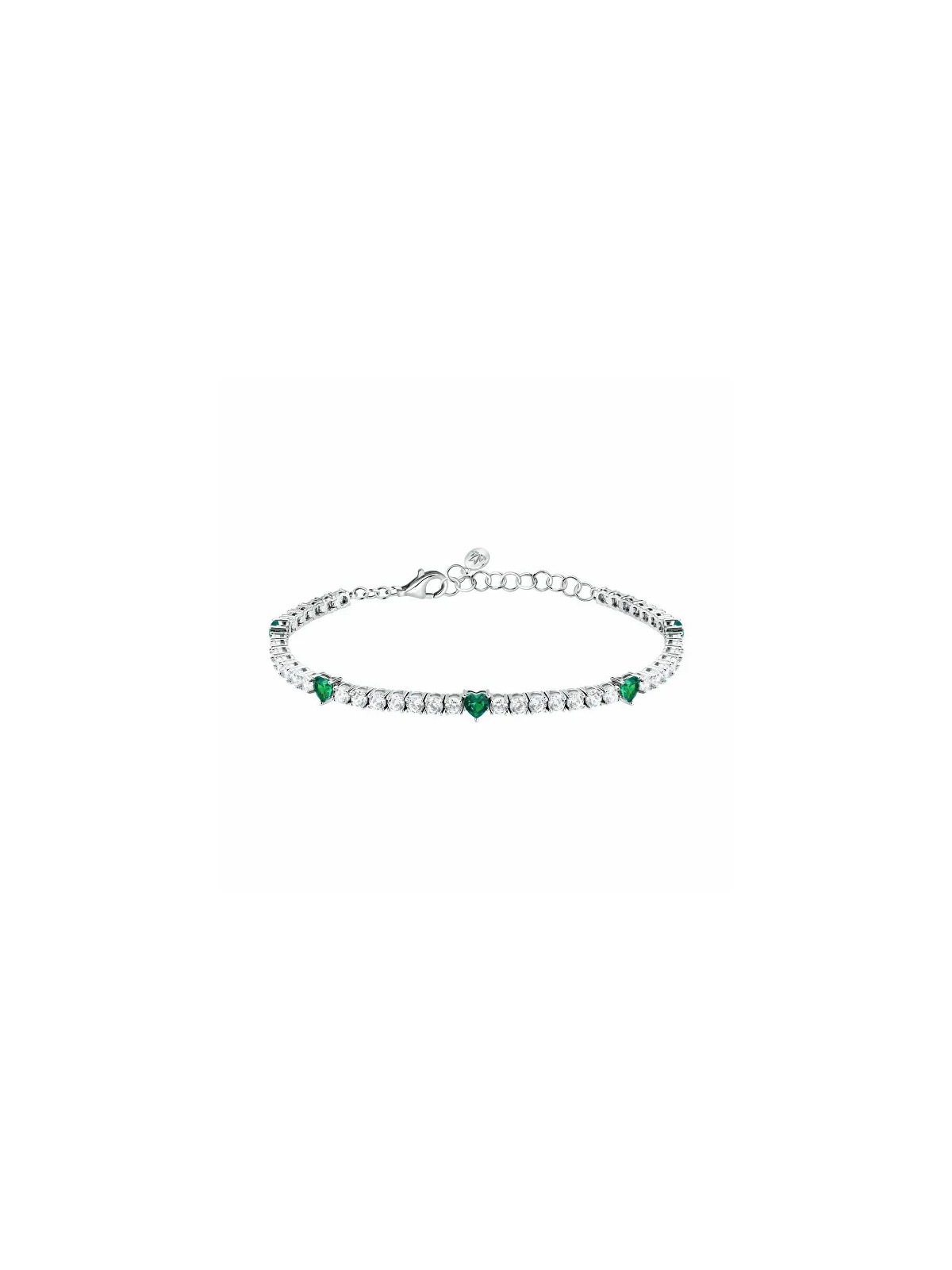 Morellato Bracciale tennis romantico in argento riciclato Tesori SAIW235 donna