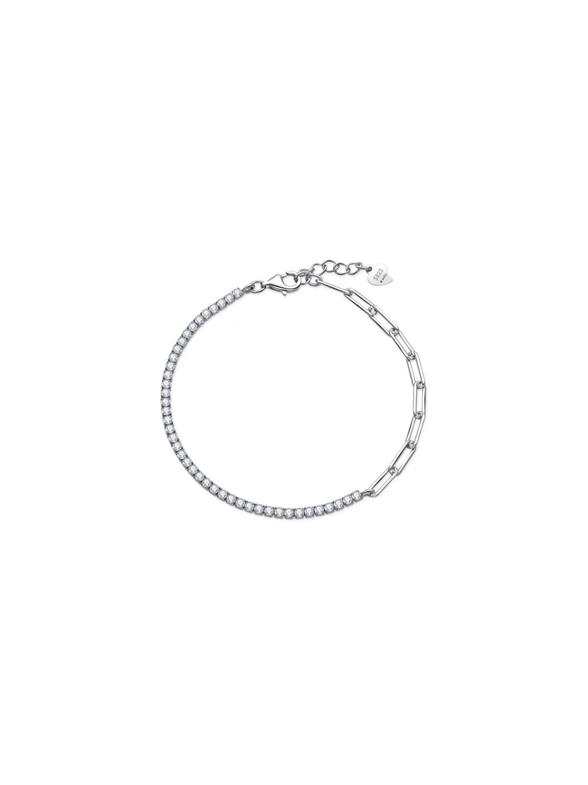 MOISS Bracciale alla moda in argento con cubic zirconi B0001493 donna