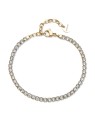 Brosway Bracciale tennis placcato oro con zirconi trasparenti Desideri BEI100 donna