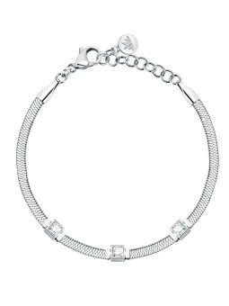 Morellato Bracciale in acciaio abbinato con cristalli Hadek Gioia SAVY32 donna