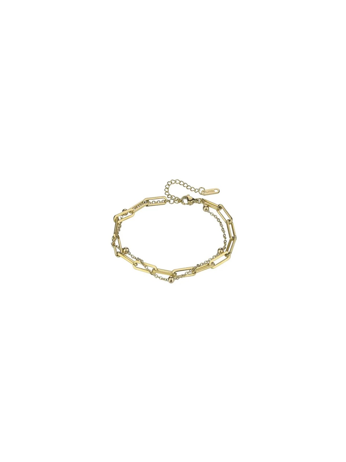 Marc Malone Bracciale Holly Gold MCB24021G Bracciale a doppia catena da donna