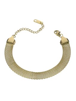 Marc Malone Bracciale alla moda placcato oro Sylvia Gold Bracciale MCB24029G donna