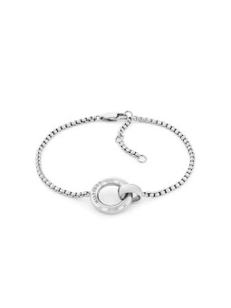 Tommy Hilfiger Bracciale in acciaio senza tempo da donna Circles 2780946 donna