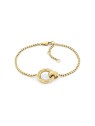 Tommy Hilfiger Bracciale in acciaio placcato oro da donna Circles 2780947 donna