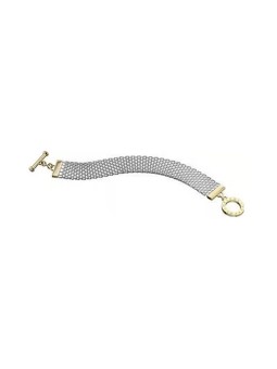 Mensola Bracciale da donna in acciaio bicolore PJ25582BSG.02 donna
