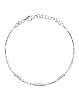 La Petite Story Bracciale in argento senza tempo con zirconi Argento LPS05AWV74 donna