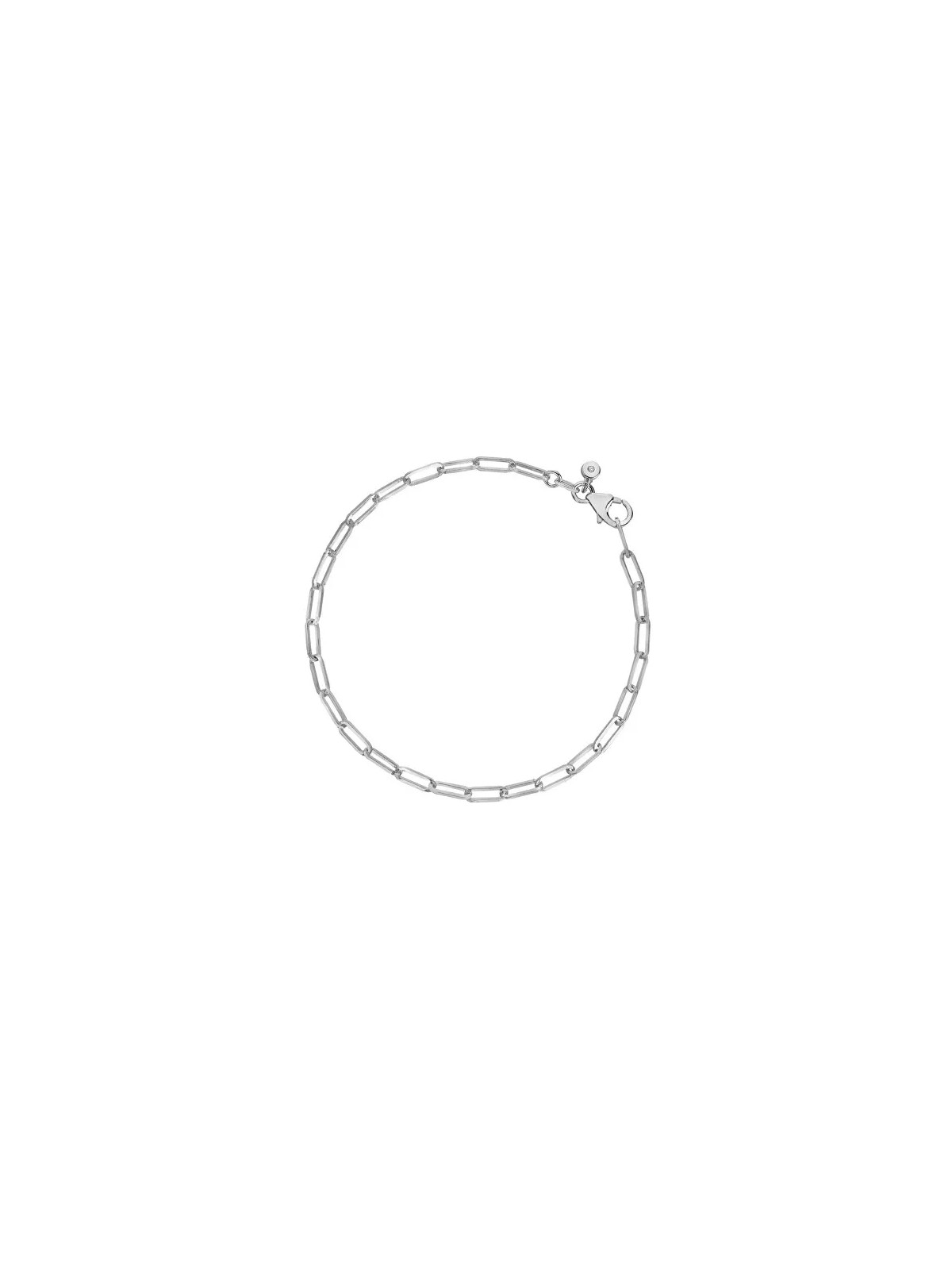 Hot Diamonds Delicato bracciale in argento con diamante Linked DL703 da donna