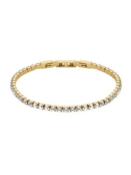 Rosefield Bracciale placcato oro abbinato con cristalli Tennis JBTWG-J1035 donna