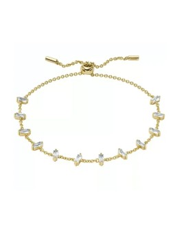 Fossil Elegante bracciale in ottone placcato oro Hazel JOA00719710 donna