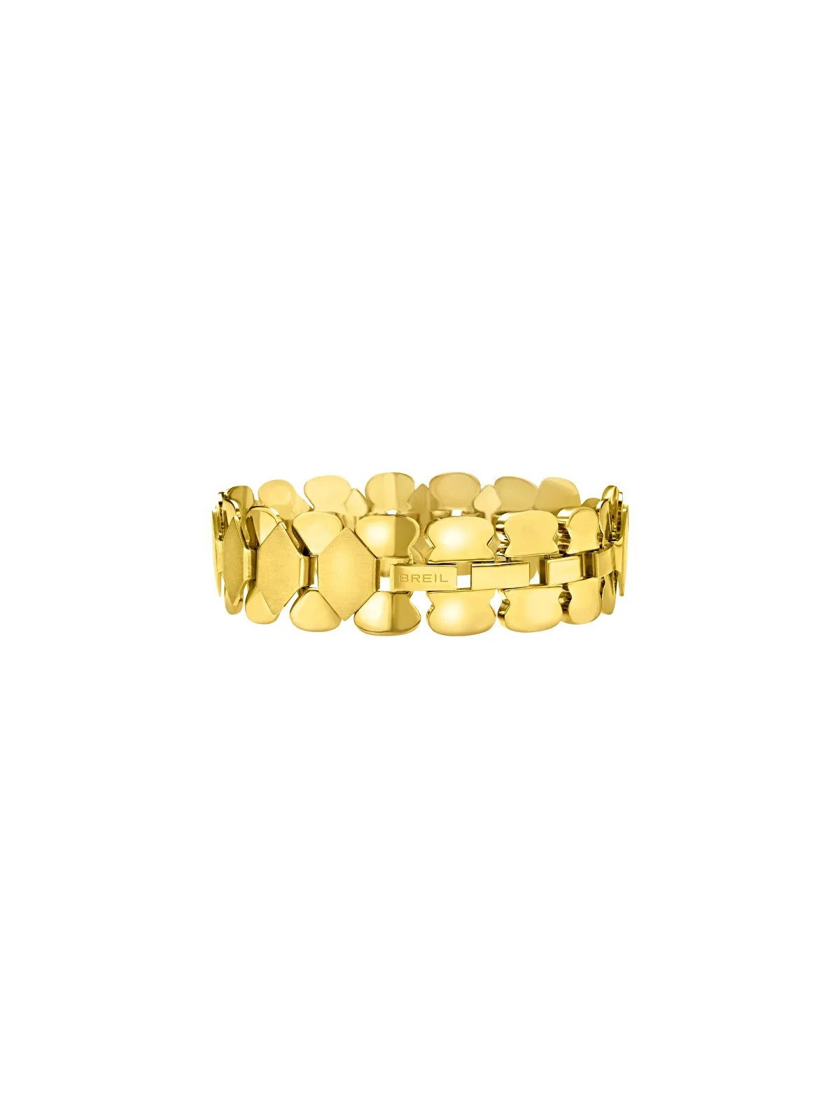 BREIL Bracciale moderno placcato oro da donna Hexagonia TJ3634 donna