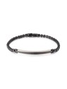 Troli Bracciale bicolore in acciaio nero VEDB109BS unisex