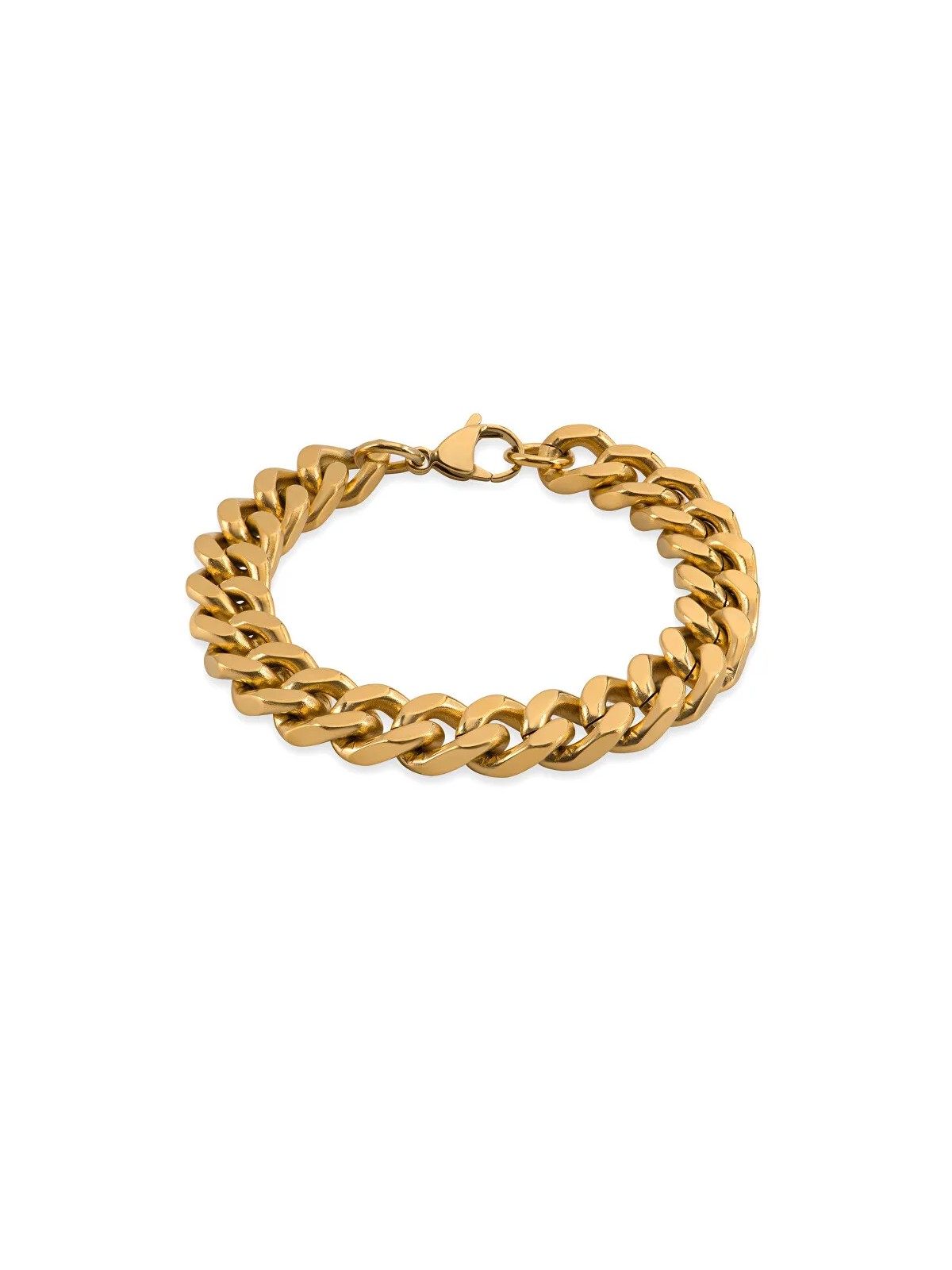 Troli Bracciale Pancer placcato oro massiccio - Lunghezza: 23 cm unisex