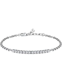 Morellato Bracciale moderno in argento con zirconi Tennis SATT17 unisex