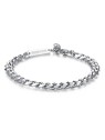 S'Agapõ Elegante bracciale in acciaio Ripple SRP11 uomo