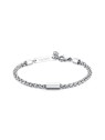 S'Agapõ Bracciale moderno in acciaio Ripple SRP15 uomo
