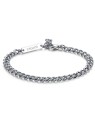 S'Agapõ Bracciale moderno in acciaio Ripple SRP19 uomo