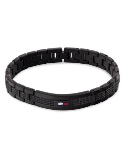 Bracciale Tommy Hilfiger Timeless nero da uomo Homme 2790420 uomo