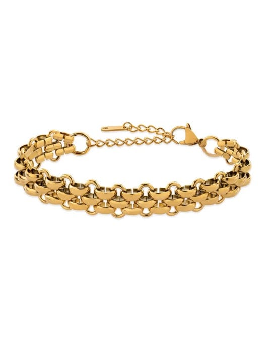 Troli Bracciale placcato oro massiccio VAAJDB201399G uomo