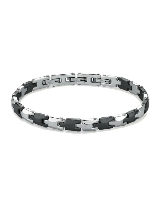 Brosway Bracciale moderno in acciaio bicolore Backliner BBC22 uomo
