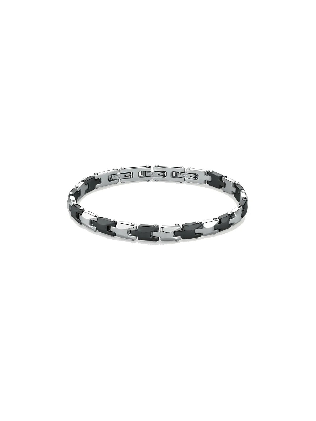 Brosway Bracciale moderno in acciaio bicolore Backliner BBC22 uomo