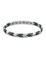 Brosway Bracciale moderno in acciaio bicolore Backliner BBC22 uomo