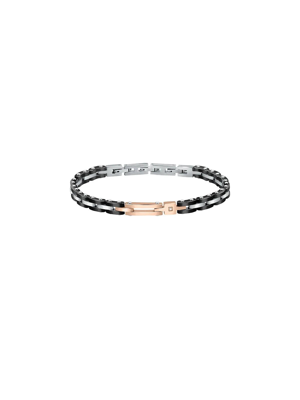 Morellato Bracciale di lusso da uomo con diamante SAUK02 uomo
