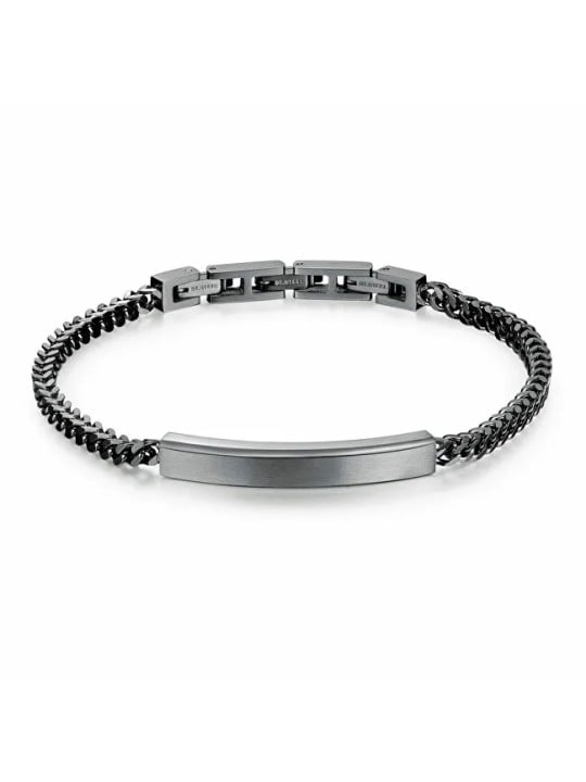 Brosway Elegante bracciale nero da uomo Ink BIK13 uomo