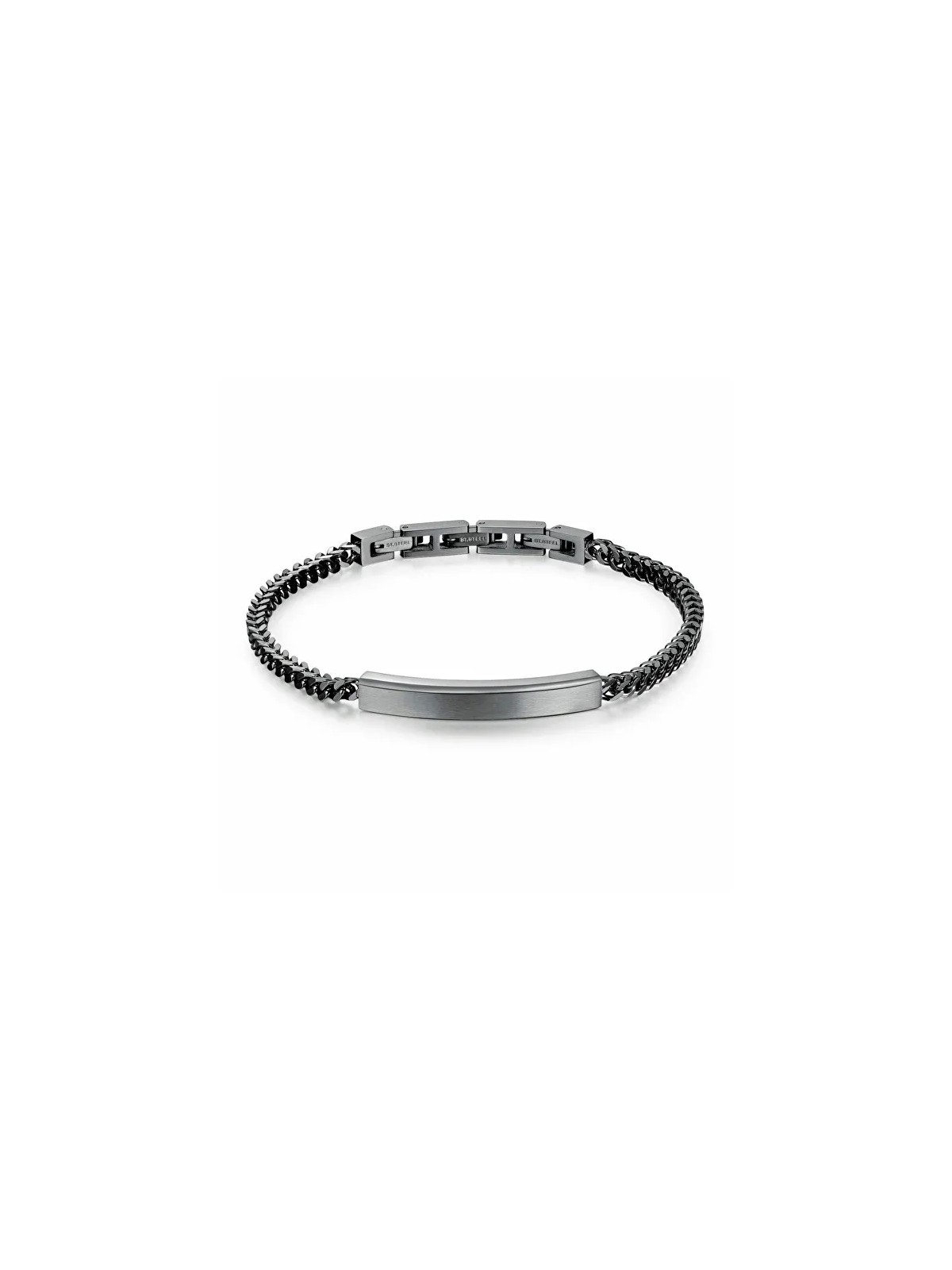 Brosway Elegante bracciale nero da uomo Ink BIK13 uomo