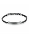 Brosway Elegante bracciale nero da uomo Ink BIK13 uomo