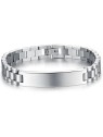 Troli Bracciale in acciaio massiccio n. 19 uomo