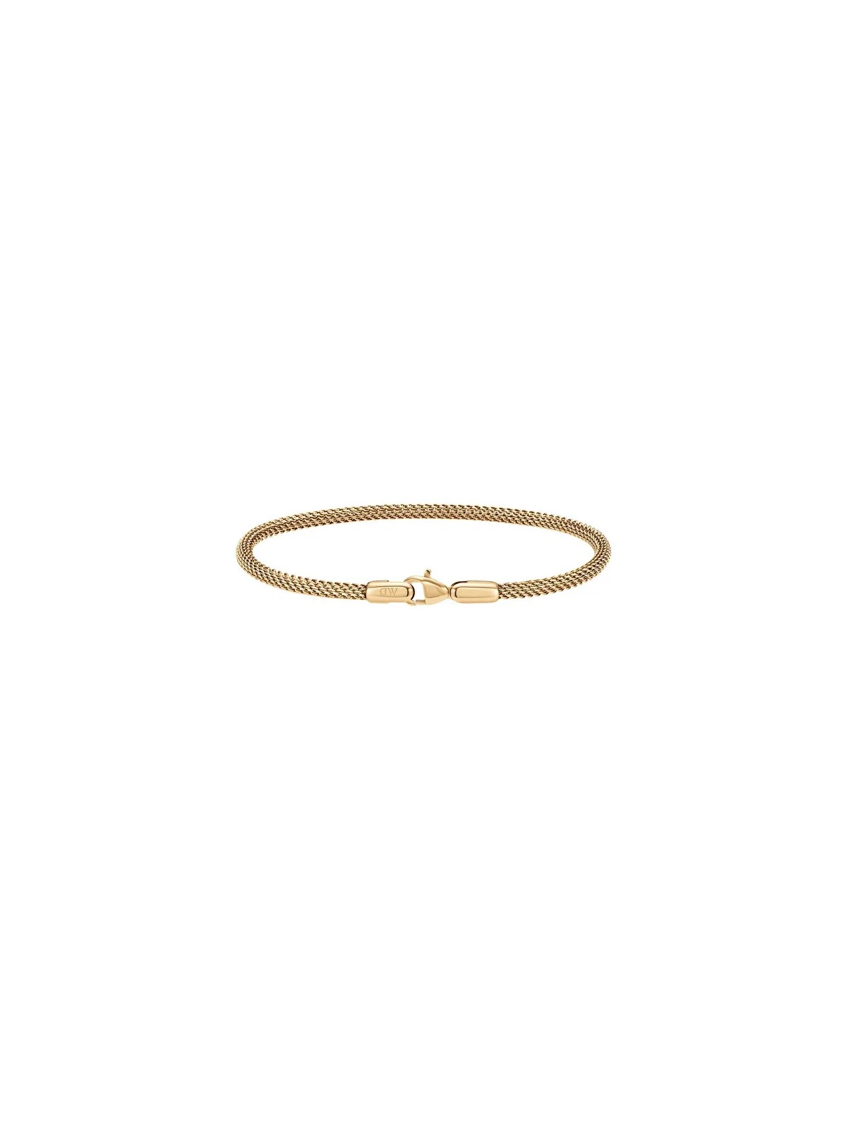 Daniel Wellington Bracciale in acciaio placcato oro con maglia Perfect Pair DW0040068 - Lunghezza: 18.5 cm uomo