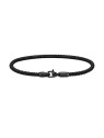 Daniel Wellington Bracciale in acciaio nero moda maglia Perfect Pair DW0040069 - Lunghezza: 18.5 cm uomo