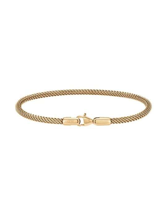 Daniel Wellington Bracciale in acciaio placcato oro con maglia Perfect Pair DW0040068 - Lunghezza: 20.5 cm uomo