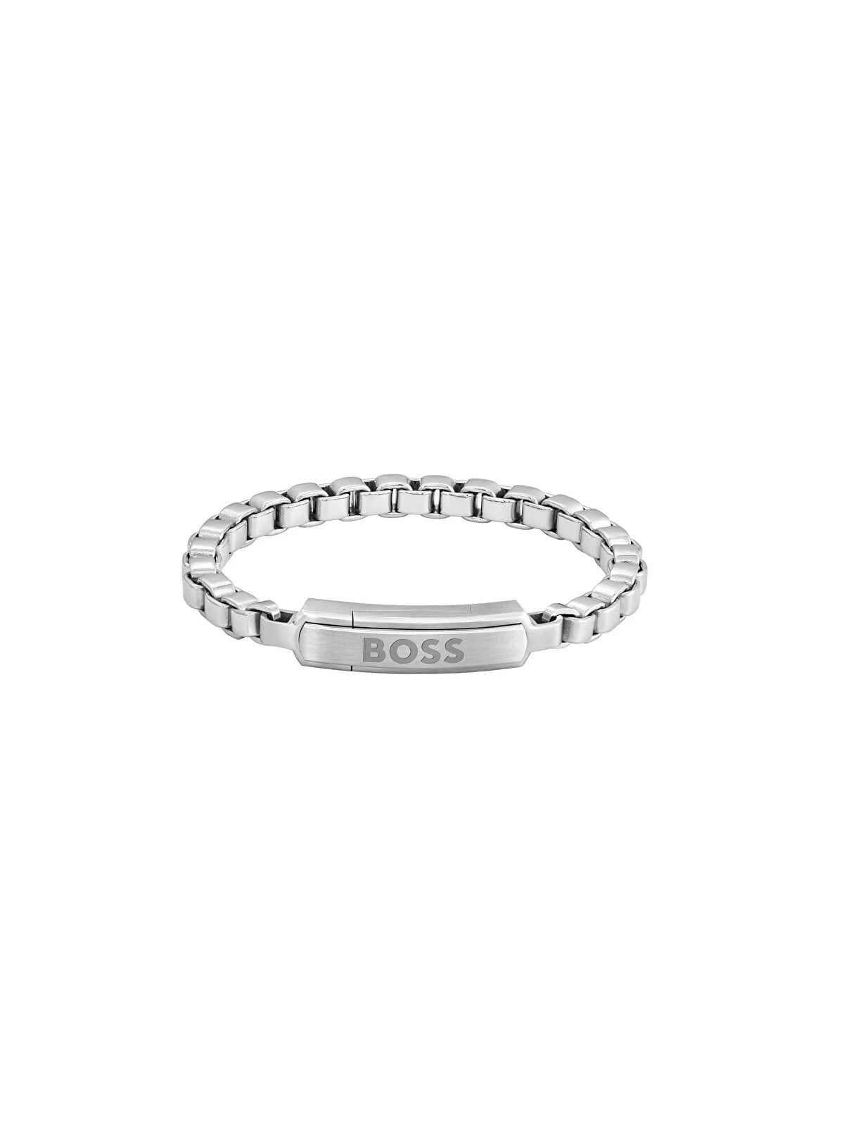 Hugo Boss Bracciale uomo senza tempo in acciaio Devon 1580596 - Lunghezza: 19 cm uomo