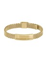 Hugo Boss Elegante bracciale placcato oro Mesh 1580610 uomo
