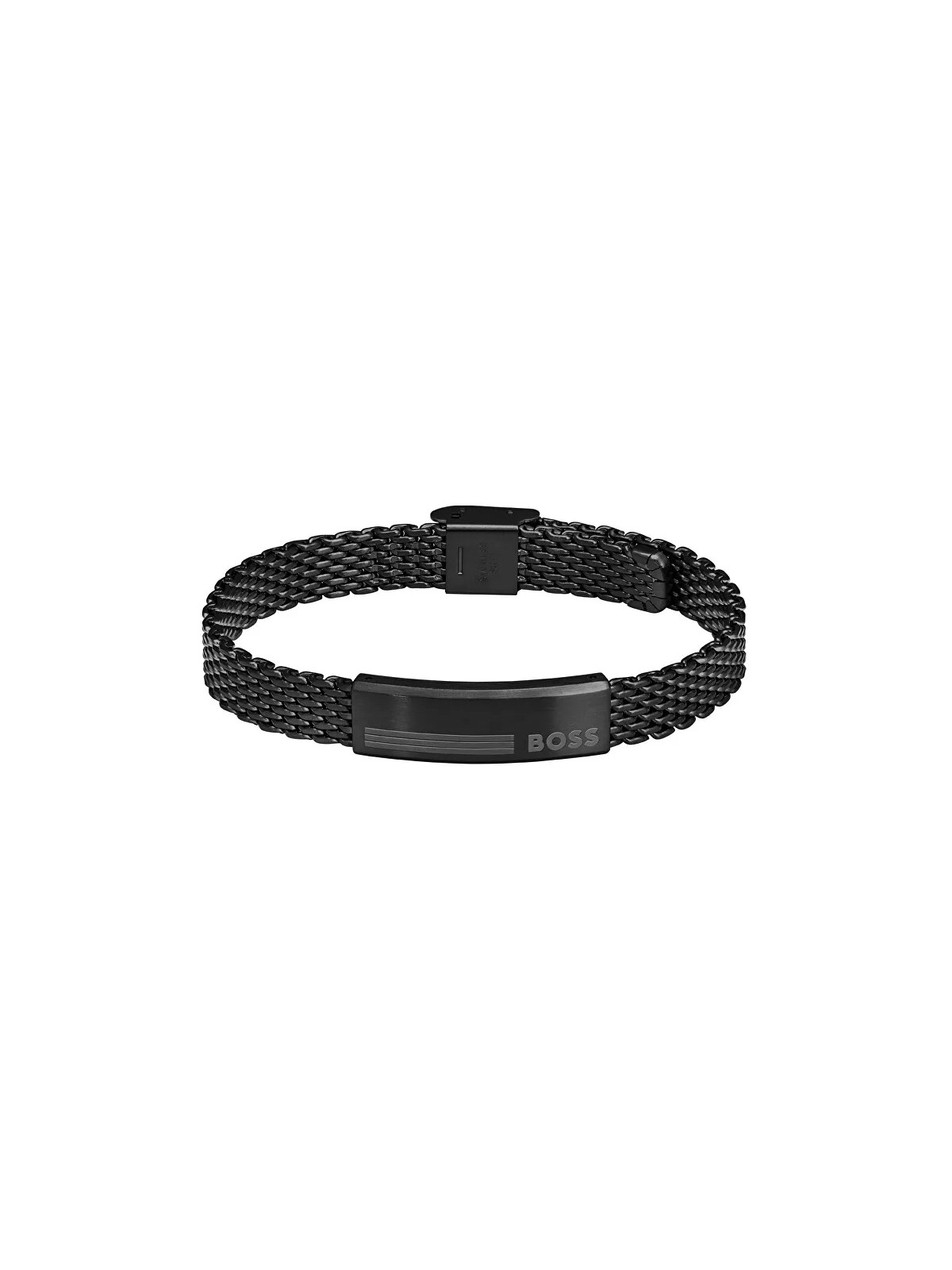 Hugo Boss Bracciale elegante in acciaio Mesh 1580612 uomo