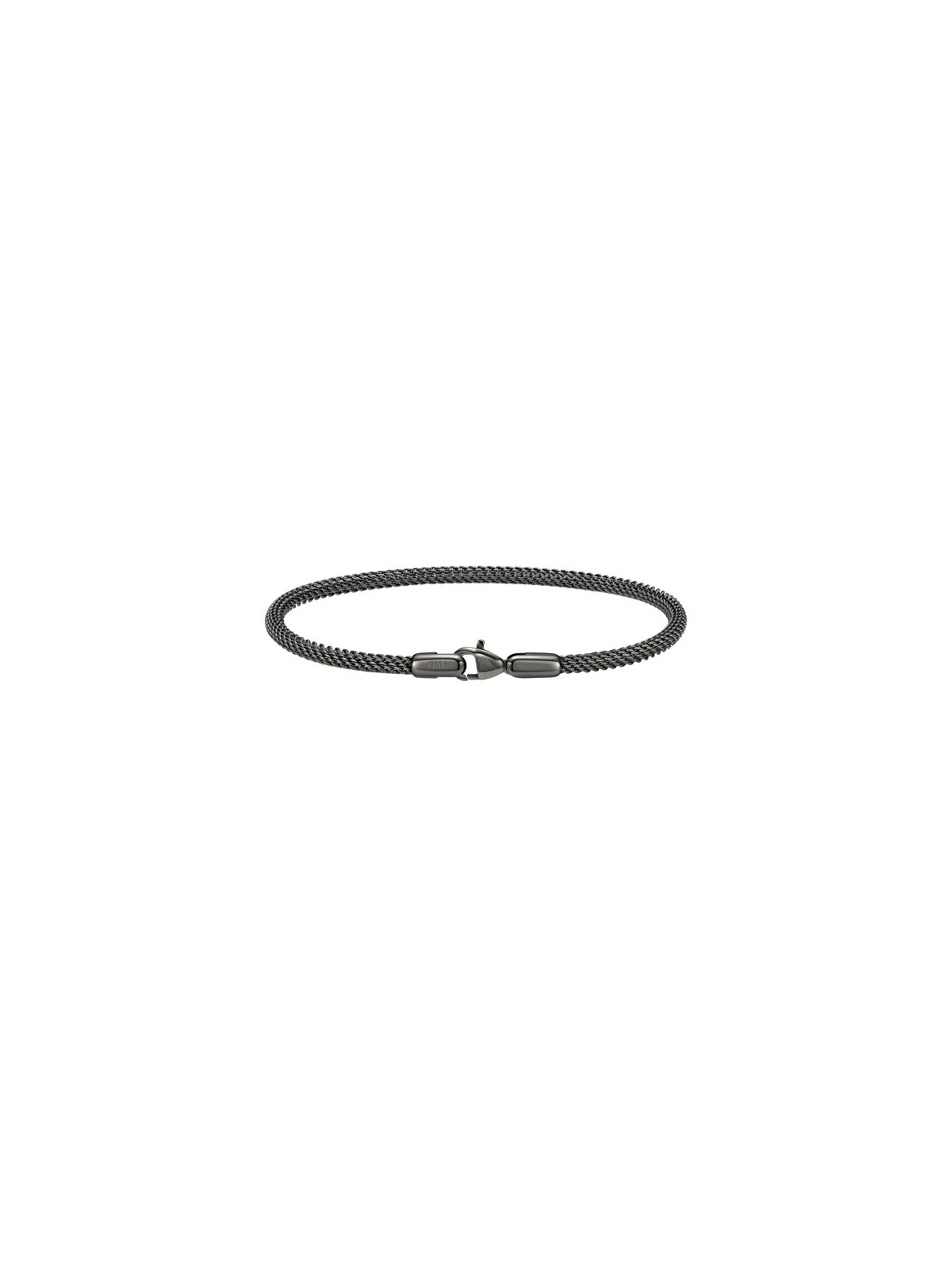 Daniel Wellington Bracciale in acciaio grafite Fashion Mesh Perfect Pair DW0040070 - Lunghezza: 20.5 cm uomo