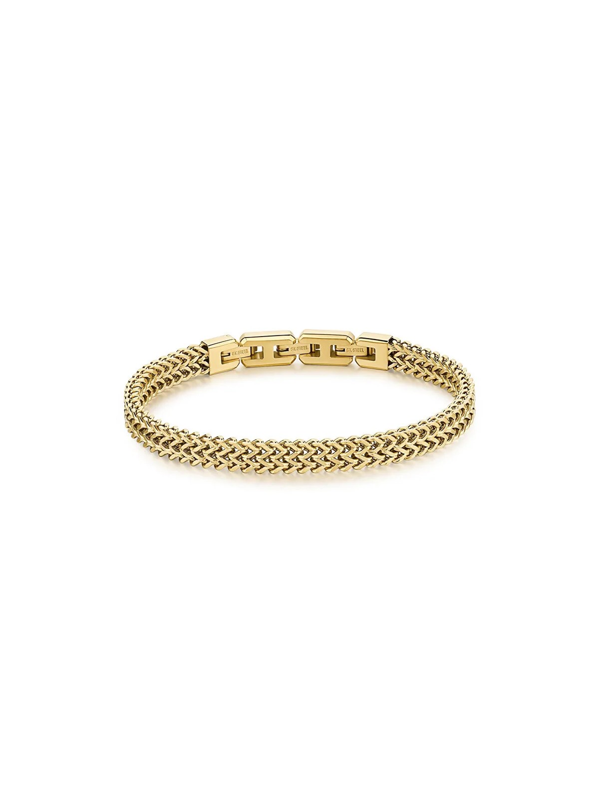 Brosway Elegante bracciale a catena placcato oro per uomo Ink BIK100 uomo