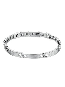 Brosway Bracciale moderno in acciaio per uomo Bullet BUL57 uomo