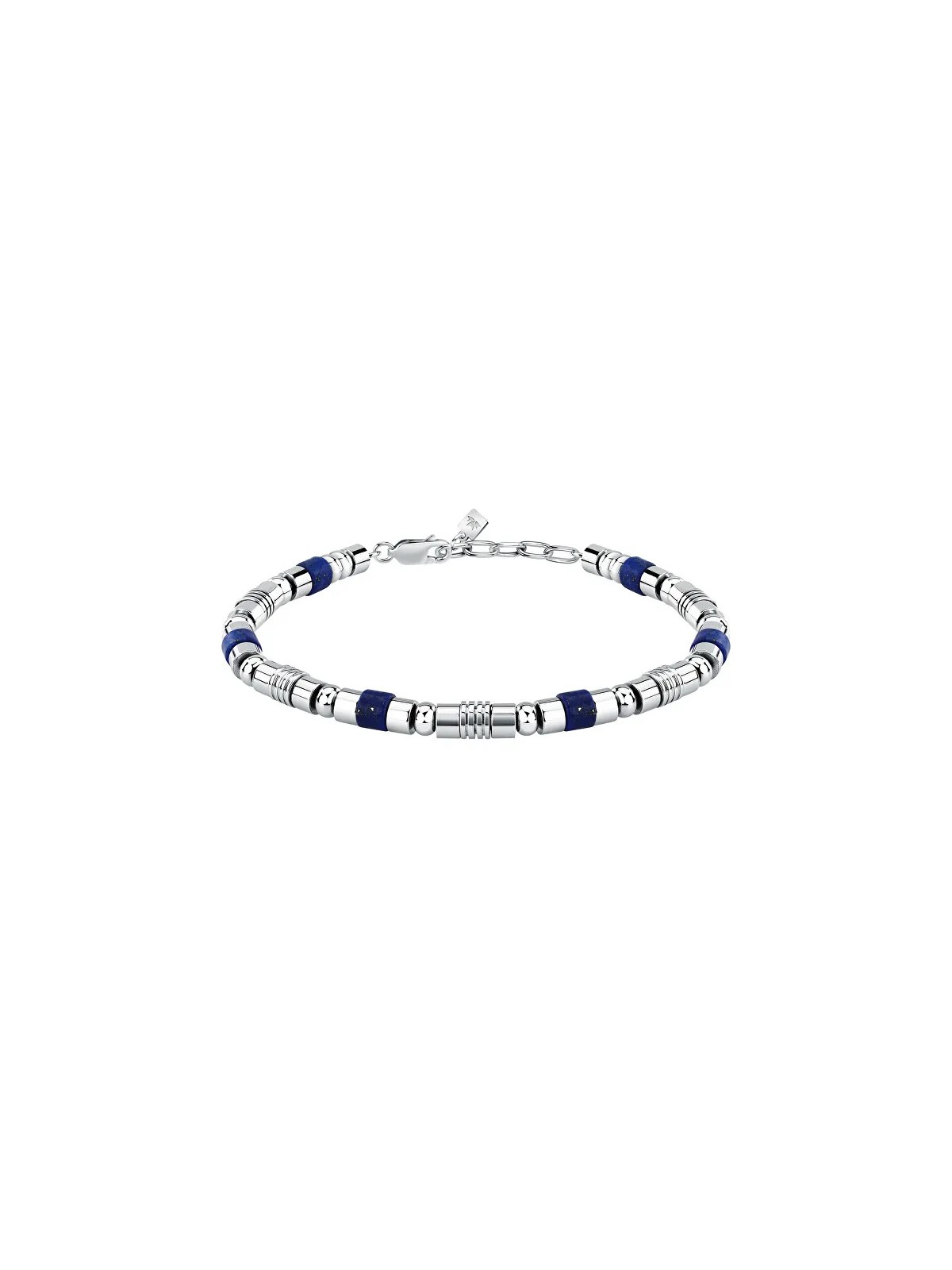 Morellato Bracciale uomo in acciaio con lapislazzuli Pietre S1741 uomo
