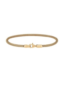 Daniel Wellington Bracciale in acciaio placcato oro con maglia Perfect Pair DW0040068 - Lunghezza: 17.5 cm uomo