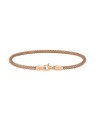 Daniel Wellington Bracciale in maglia d'acciaio color bronzo con finitura perfetta DW0040068 - Lunghezza: 19.5 cm uomo