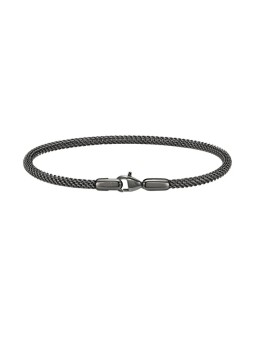 Daniel Wellington Bracciale in acciaio grafite Fashion Mesh Perfect Pair DW0040070 - Lunghezza: 17.5 cm uomo