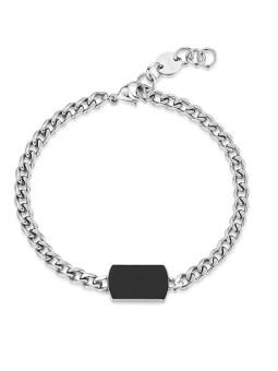S'Agapõ Bracciale in acciaio moda per uomo Tag Me Too STG13 uomo