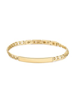 Brosway Bracciale da uomo in acciaio placcato oro Riptide BTD021 uomo