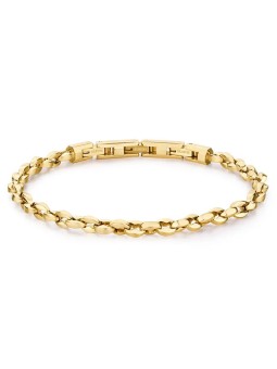 Brosway Bracciale alla moda placcato oro per uomo Riptide BTD030 uomo