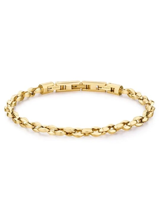 Brosway Bracciale alla moda placcato oro per uomo Riptide BTD030 uomo